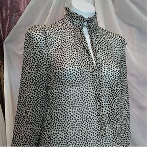 Anthropologie portrait of a girl blouse